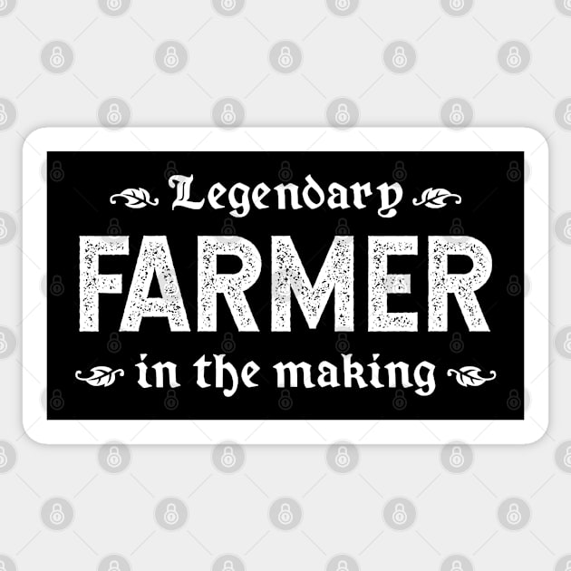 Legendary Farmer In The Making Sticker by TimespunThreads